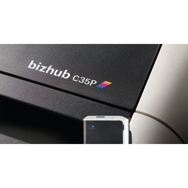 KONICA MINOLTA BIZHUB C35P DUPLEX NETWORK FAST 30PPM A4 COLOR LASER PRINTER.