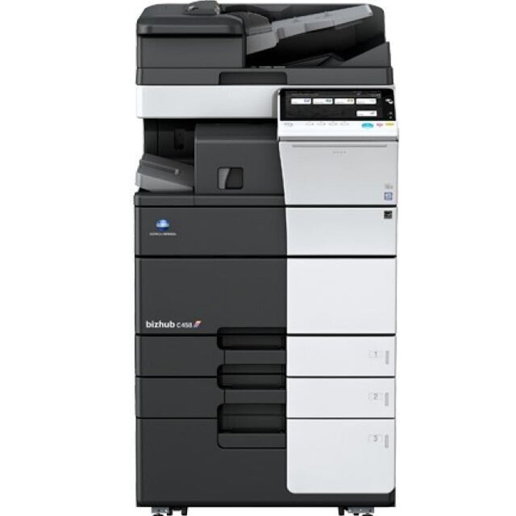 KONICA MINOLTA BIZHUB C458 A3 DUPLEX NETWORK USB FAST COLOR ALL-IN-ONE PRINTER