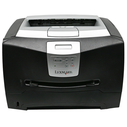 Lexmark E340 Mono Laser Printer A4 USB Parallel Printer - No Toner & Drum -  Used