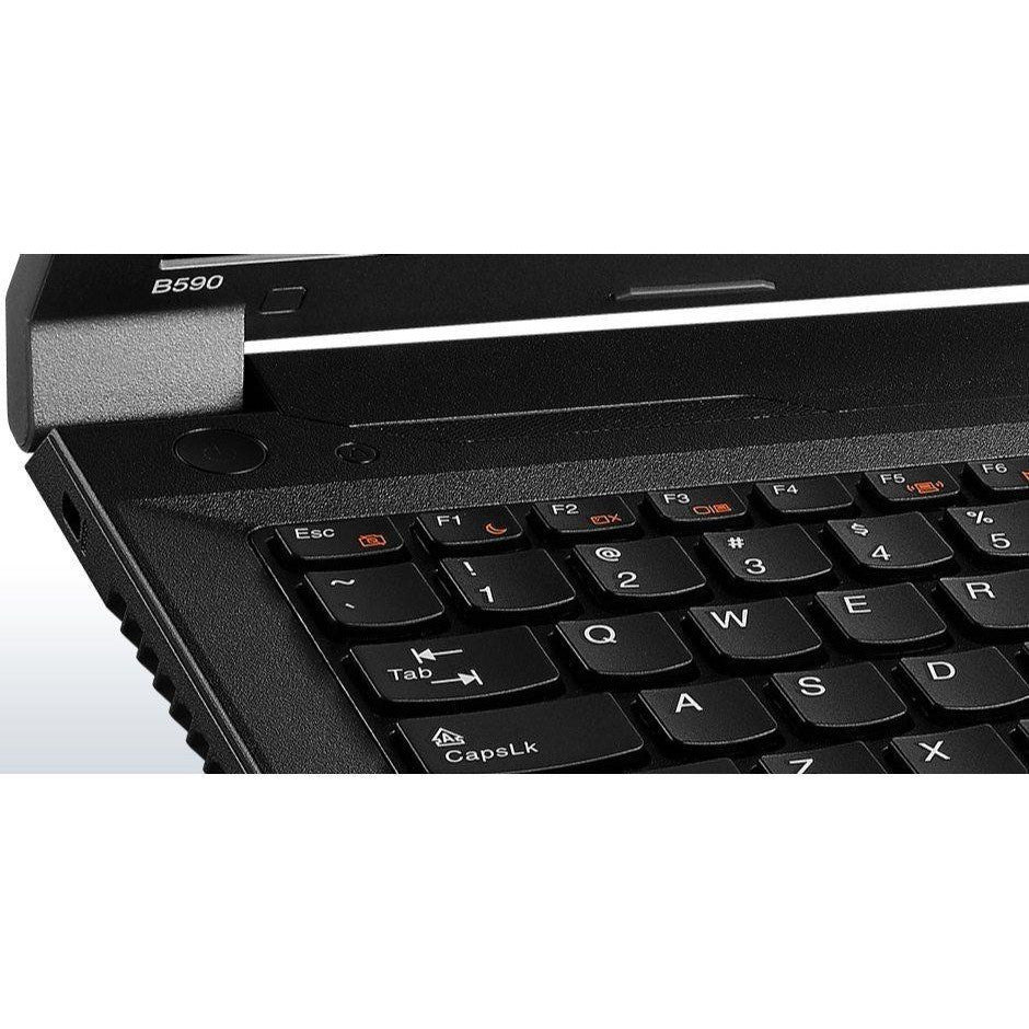 LENOVO B590 WINDOWS 11 LAPTOP INTEL I3 8GB RAM 500GB HDD 15.6" HD WEBCAM, BT, WIFI, OPTICAL DRIVE - VERY GOOD - REFURBISHED