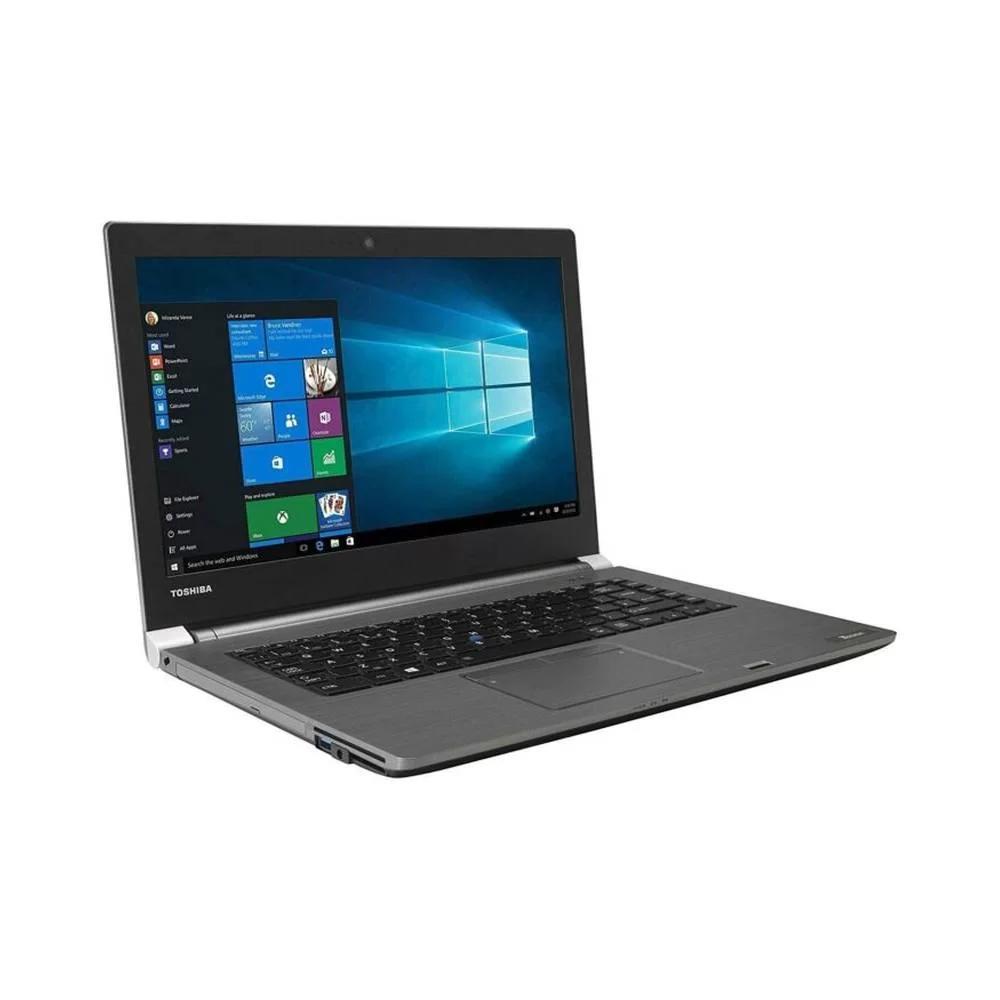 TOSHIBA TECRA A40-C 14" WINDOWS 11 LAPTOP INTEL I5 8GB RAM 128GB SSD HD WEBCAM - GOOD - REFURBISHED