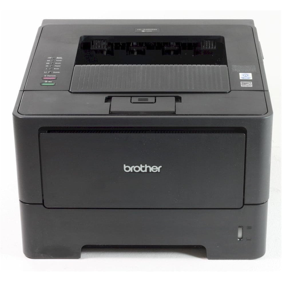 BROTHER HL-5450DN A4 AUTO DUPLEX NETWORK USB  ETHERNET FAST 38PPM  1200DPI A4 MONO LASER PRINTER   -   GOOD - REFURBISHED