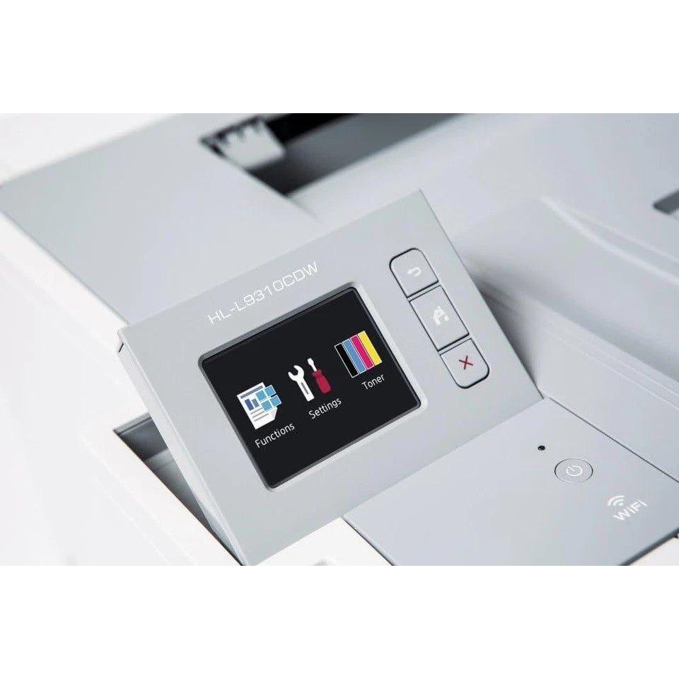 BROTHER HL-L9310CDW DUPLEX WIRELESS FAST 31PPM 2400DPI A4 COLOR LASER PRINTER    -   VERY GOOD - REFURBISHED