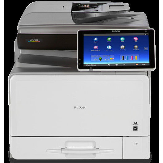 Ricoh MP C307SPF Color Laser Printer Duplex Print 1200x1200 DPI Ethernet USB