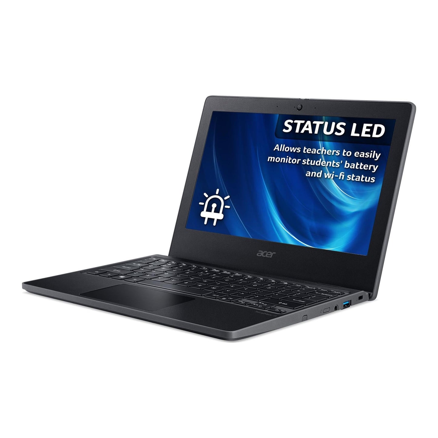 ACER TRAVELMATE B311-31 WINDOWS 11 LAPTOP INTEL CELERON 64GB SSD 11.6" HD WEBCAM, BT, WIFI - VERY GOOD - REFURBISHED