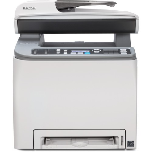 RICOH SP C232SF ALL-IN-ONE COLOR LASER 21PPM NETWORK OFFICE WORKSTATION FAST   -   GOOD - REFURBISHED