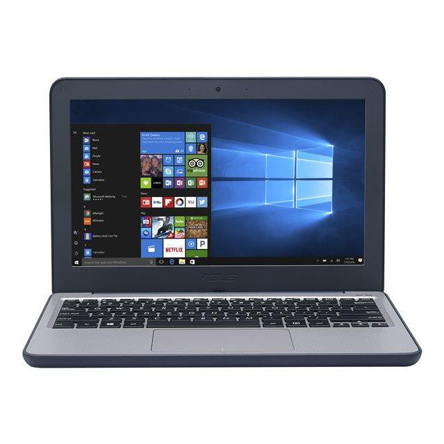 Asus VivoBook E201NA Windows 11 Laptop Intel Celeron N3350 64GB SSD 11" HD Webcam WiFi Bluetooth Colour Blue - Very Good - Refurbished