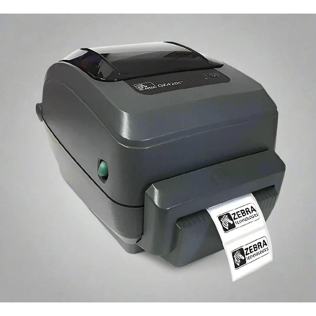 ZEBRA GK420D USB DIRECT THERMAL DESKTOP 4X6 BATCH LABEL PRINTER WITH CUTTER - GOOD - REFURBISHED