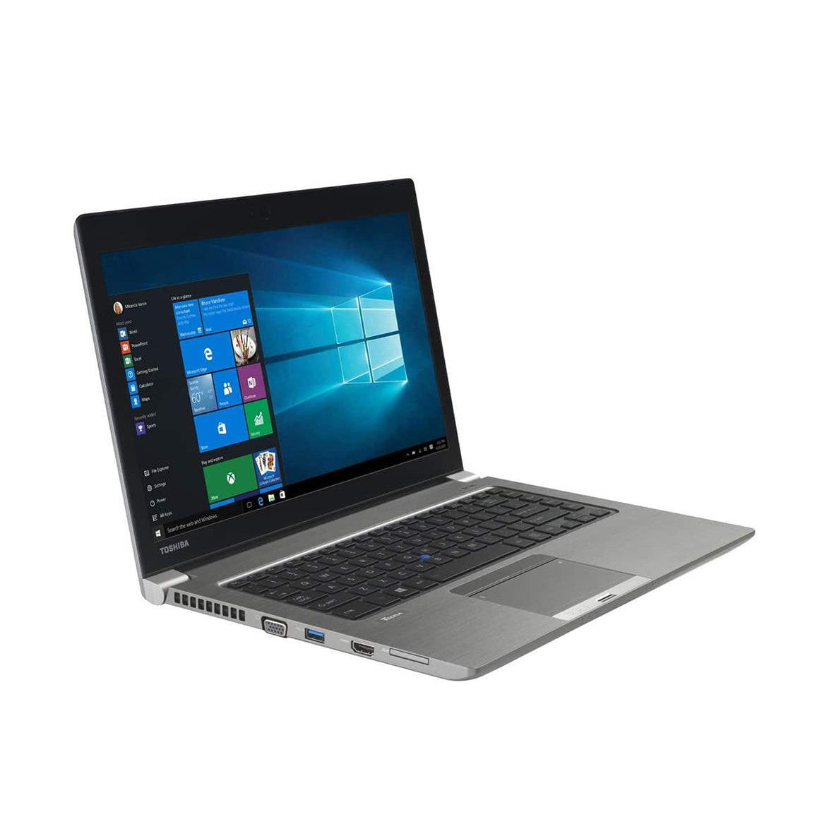 Toshiba Tecra Z40T-C Windows 11 Laptop Intel i5 8GB RAM 128GB SSD 14" FHD Webcam WiFi BT -  Good Refurbished