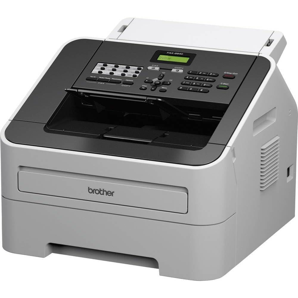 BROTHER FAX-2940 MONOCHROME LASER FAX PRINTER AUTO DOCUMENT FEEDER 24PPM