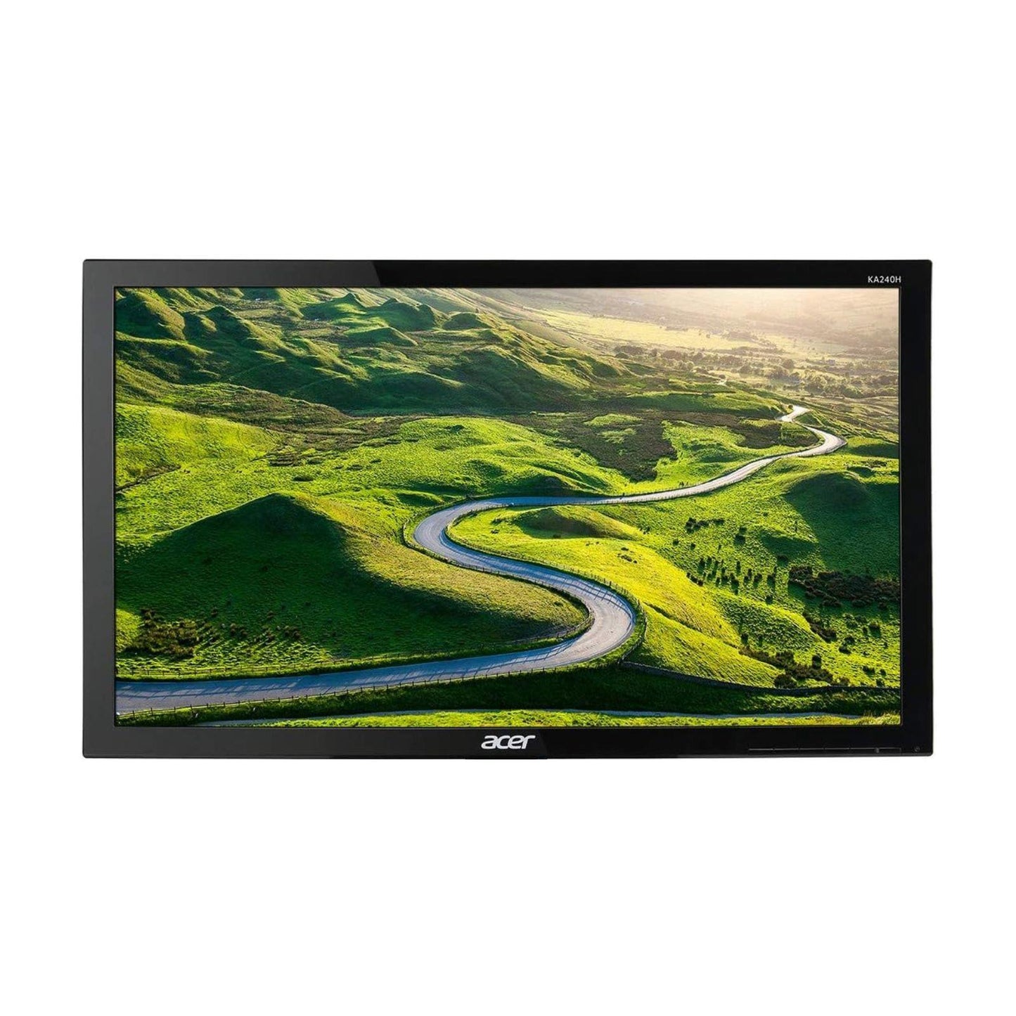 ACER KA240H 24" FHD 1920X1080 60 HZ LED MONITOR DP DVI VGA / WITHOUT STAND  -  GOOD  REFURBISHED
