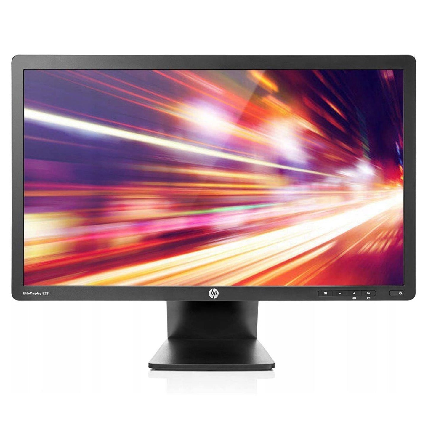 HP E231 23" FHD 1920X1080 LED MONITOR DISPLAY PORT VGA HDMI WITHOUT STAND MONITOR FOR HOME & OFFICE USE   -  GOOD REFURBISHED