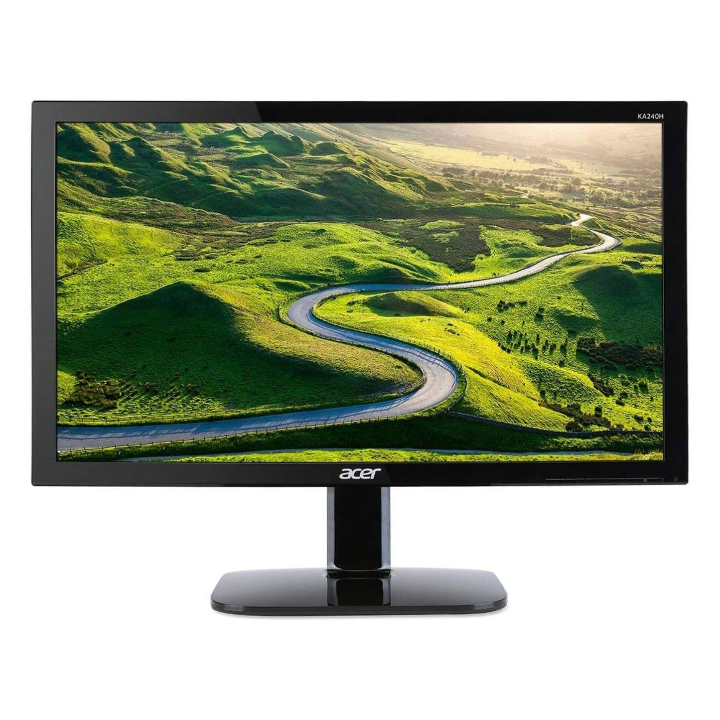 ACER KA240H 24" FHD 1920X1080 60 HZ LED MONITOR DP DVI VGA / WITHOUT STAND  -  GOOD  REFURBISHED