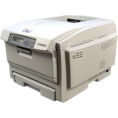 OKI C5700N COLOR LED PRINTER 32PPM A4 DOCUMENT NETWORK WORKSTATION FAST LASER    -   USED