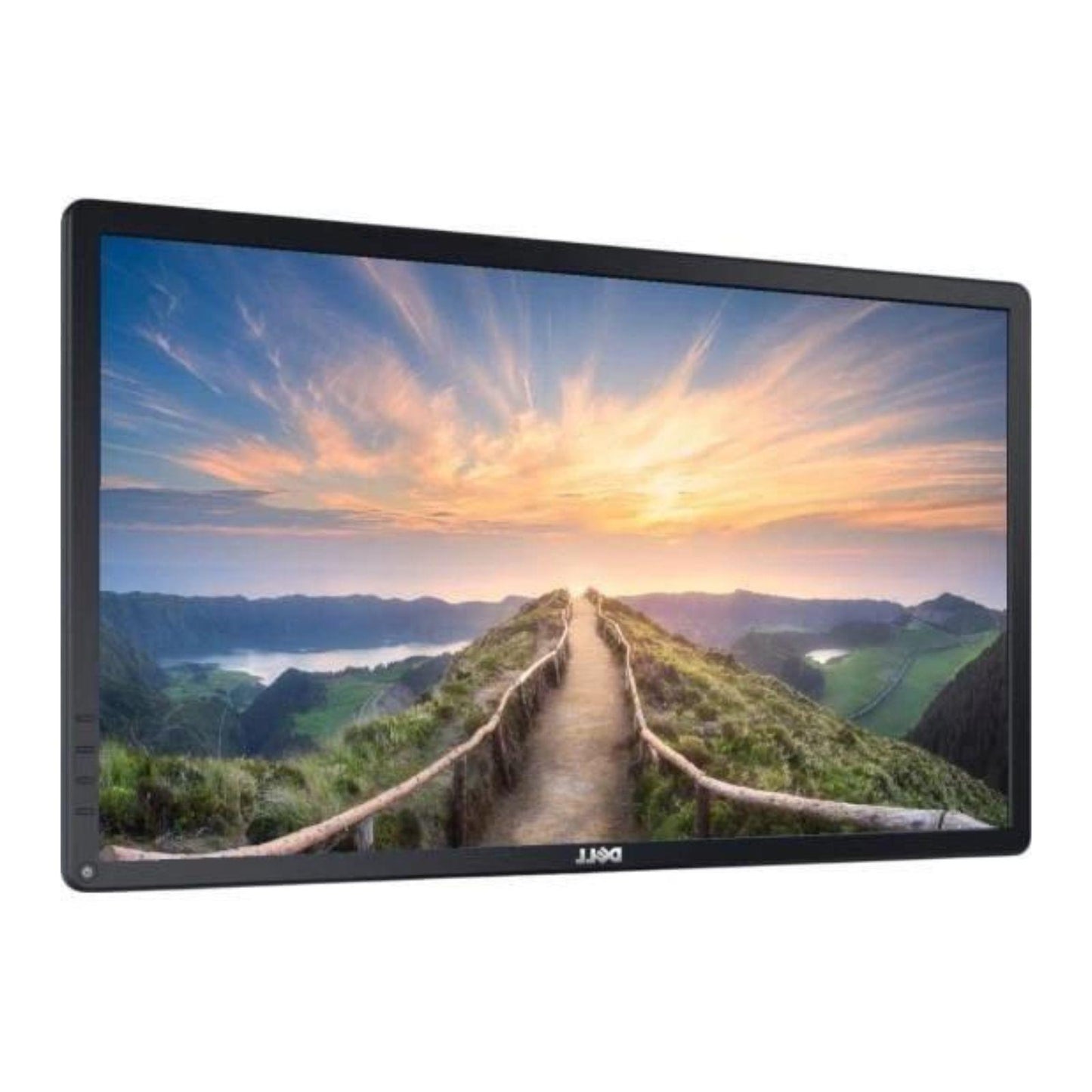 DELL E2414HT 24" FHD 1920X1080 LED COMPACT MONITOR HDMI VGA PORT / WITHOUT STAND  -  GOOD  REFURBISHED