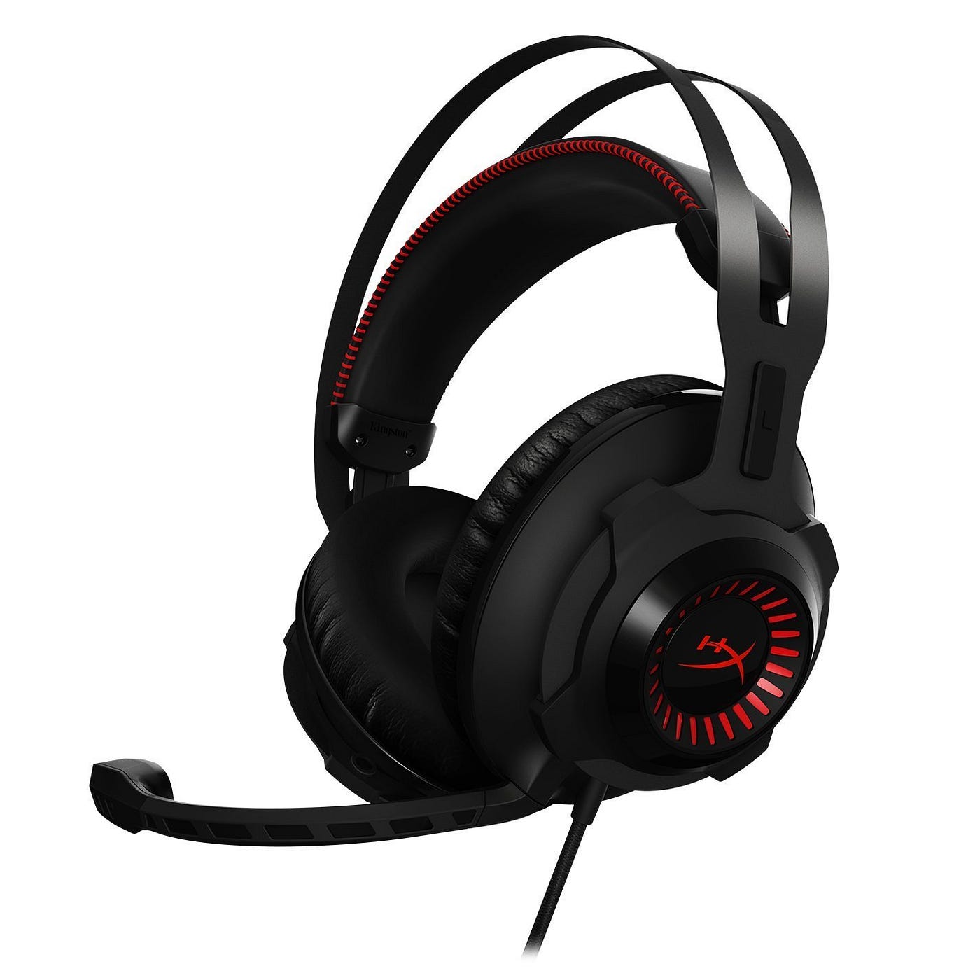HyperX Cloud Revolver Red Gaming Headset | Premium Audio for Competitive Gamers