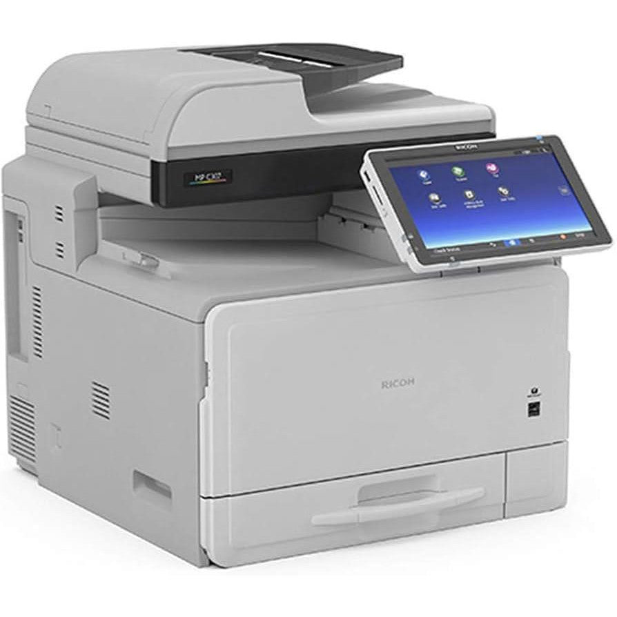 Ricoh MP C307SPF Color Laser Printer Duplex Print 1200x1200 DPI Ethernet USB