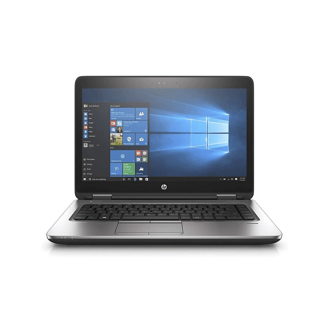 HP PROBOOK 640 G1 WINDOWS 11 LAPTOP 14" INTEL CORE I3 8GB RAM 128GB SSD  WEBCAM, WIFI, BT -  VERY GOOD – REFURBISHED