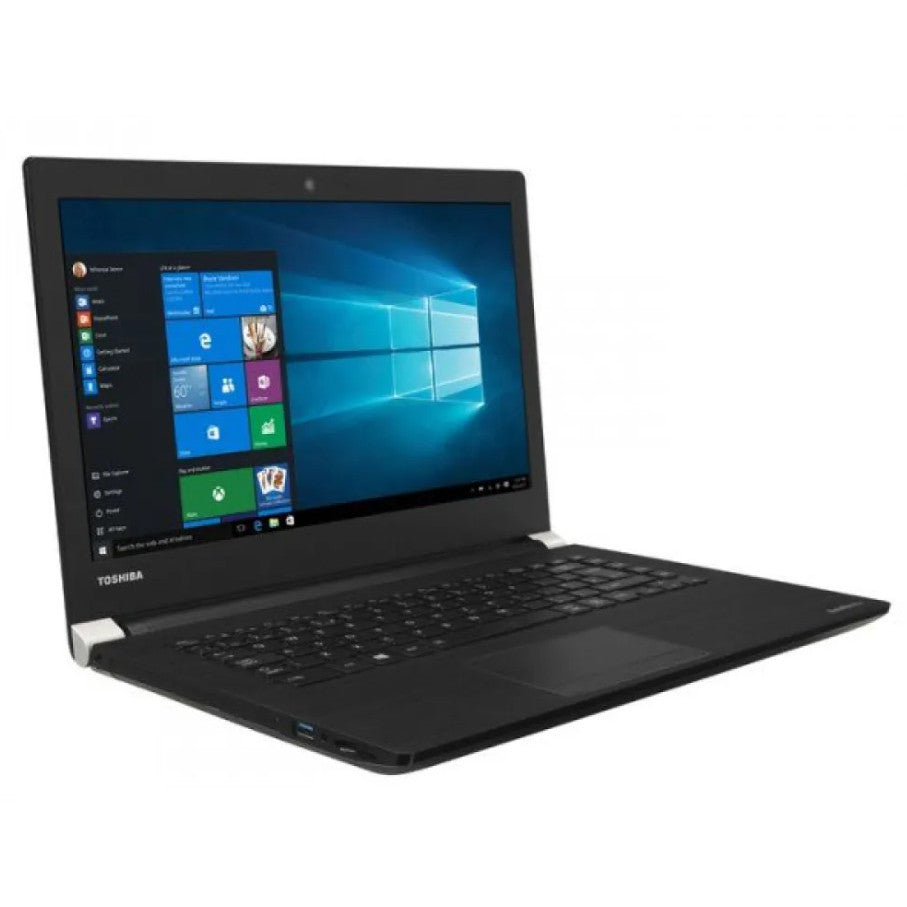 Toshiba Satellite Pro A40-D Windows 11 Laptop 14" Intel Core I5 8GB RAM 128GB SSD HD Webcam, DVD, BT, Wifi - Very Good - Refurbished