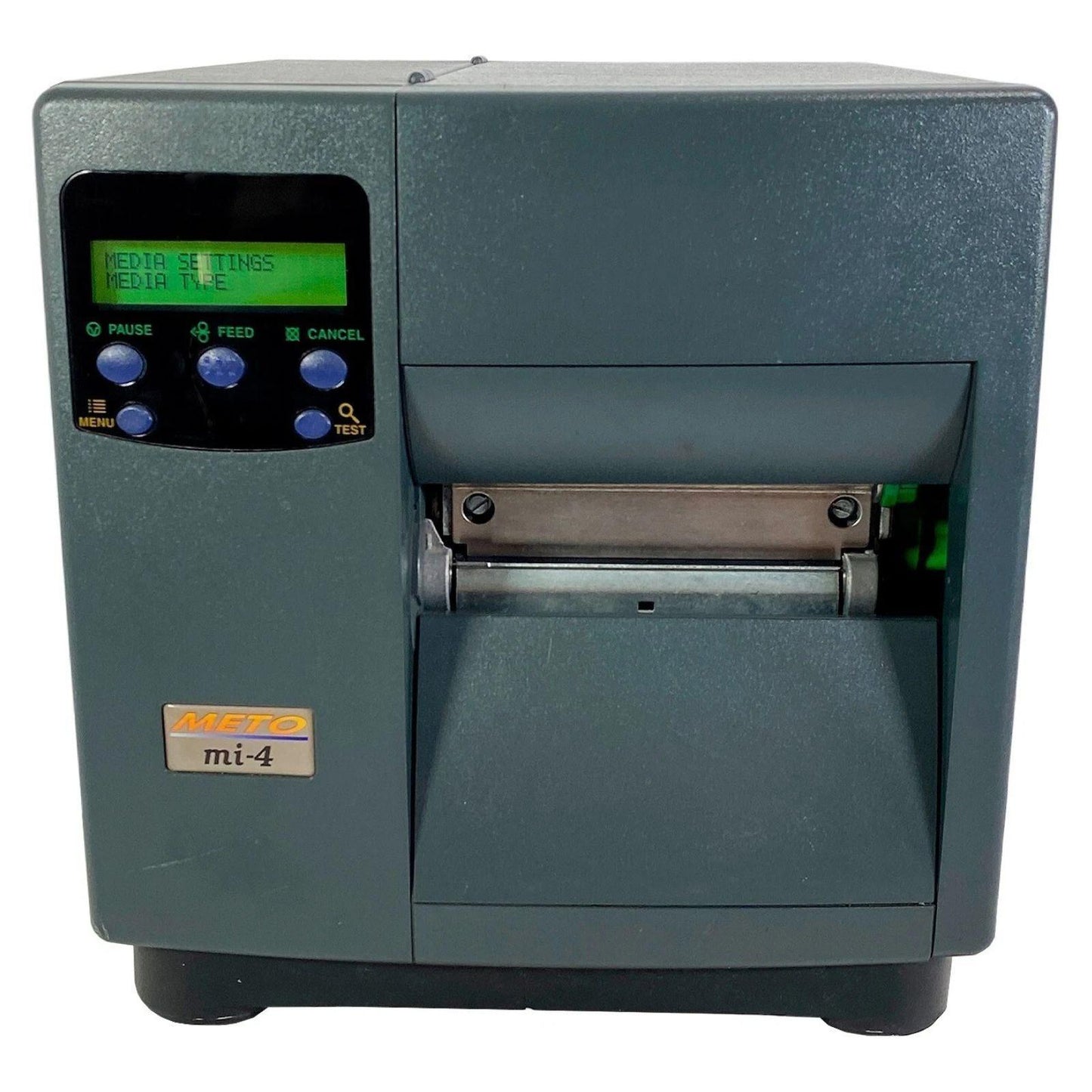 METO MI-4208 TD INDUSTRIAL LABEL PRINTER 8 IPS 203 DPI USB SERIAL PARALLEL     -    USED