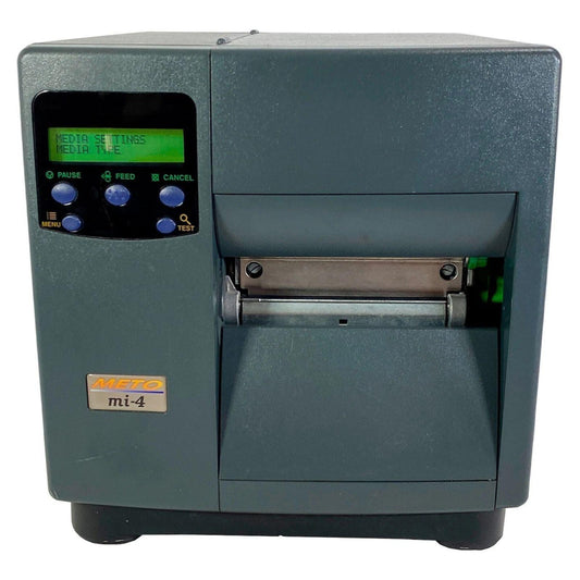METO MI-4208 TD INDUSTRIAL LABEL PRINTER 8 IPS 203 DPI USB SERIAL PARALLEL     -    USED
