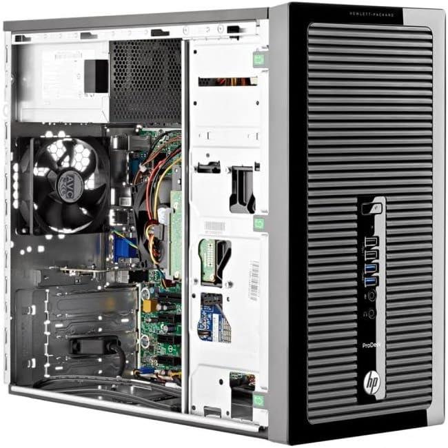 HP ProDesk 400 G3 MT Windows 11 Desktop PC Intel i5 8GB RAM 128GB SSD Tower DisplayPort VGA USB 3.0 USB 2.0 - Good Refurbished