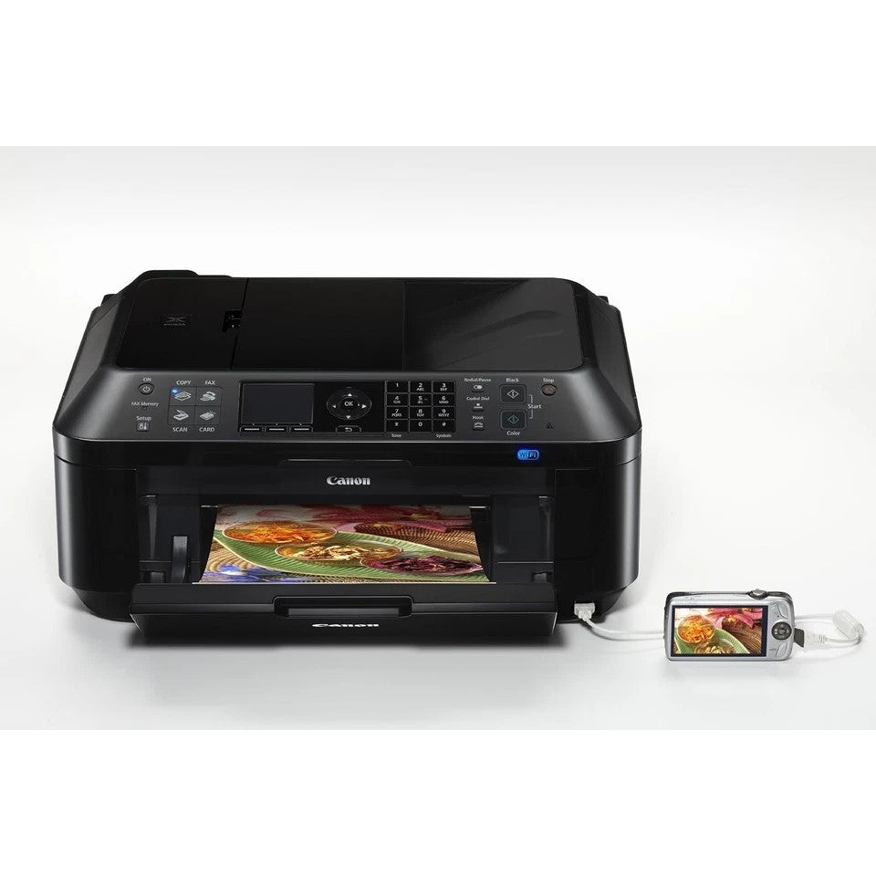 CANON PIXMA MX420 WIRELESS ADF COMPACT HOME ALL-IN-ONE A4 INKJET PHOTO PRINTER   -   GOOD - REFURBISHED