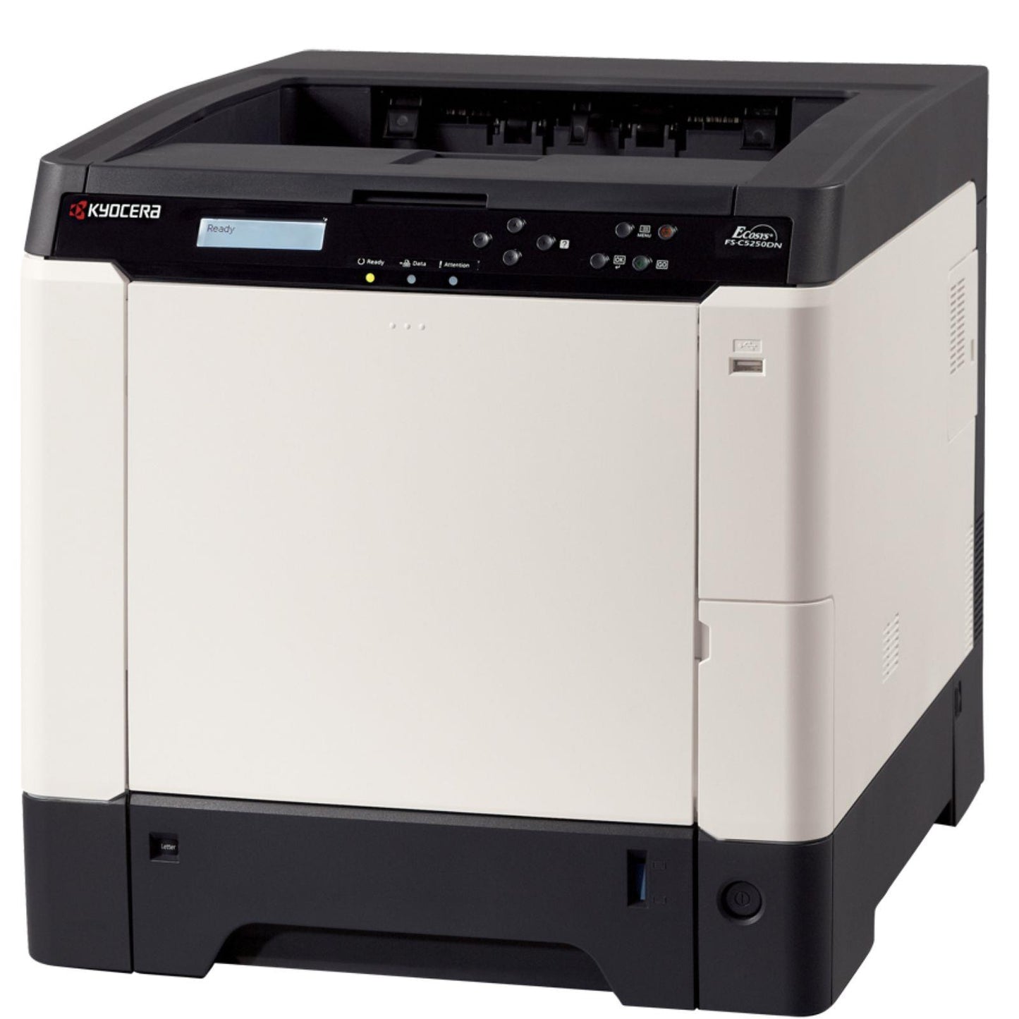 KYOCERA FS-C5250DN DUPLEX NETWORK WORKGROUP 9600DPI FAST A4 COLOR LASER PRINTER   -     GOOD - REFURBISHED