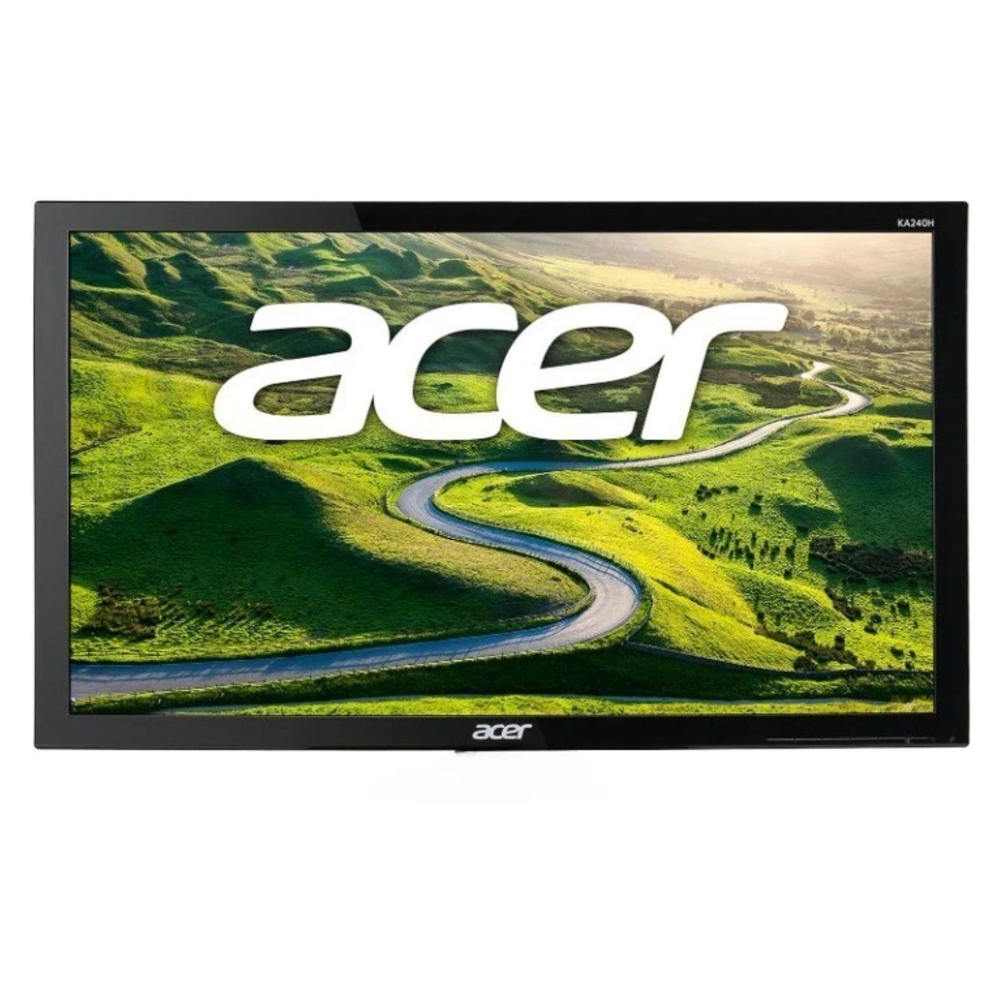 ACER KA240H 24" FHD 1920X1080 60 HZ LED MONITOR DP DVI VGA / WITHOUT STAND  -  GOOD  REFURBISHED