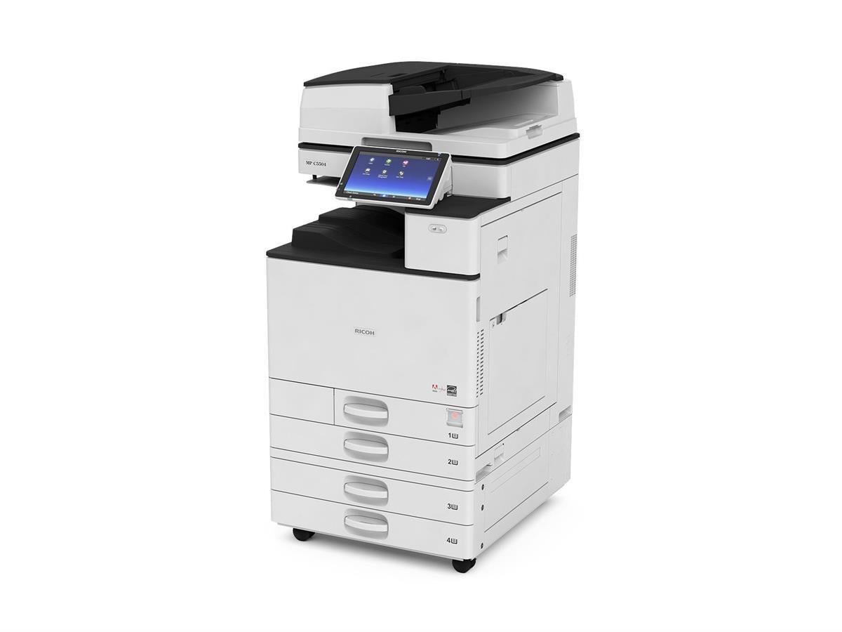 RICOH AFICIO MP C2504 LASER COLOR PRINTER COPIER SCAN DUPLEX A3 MFP 25PPM