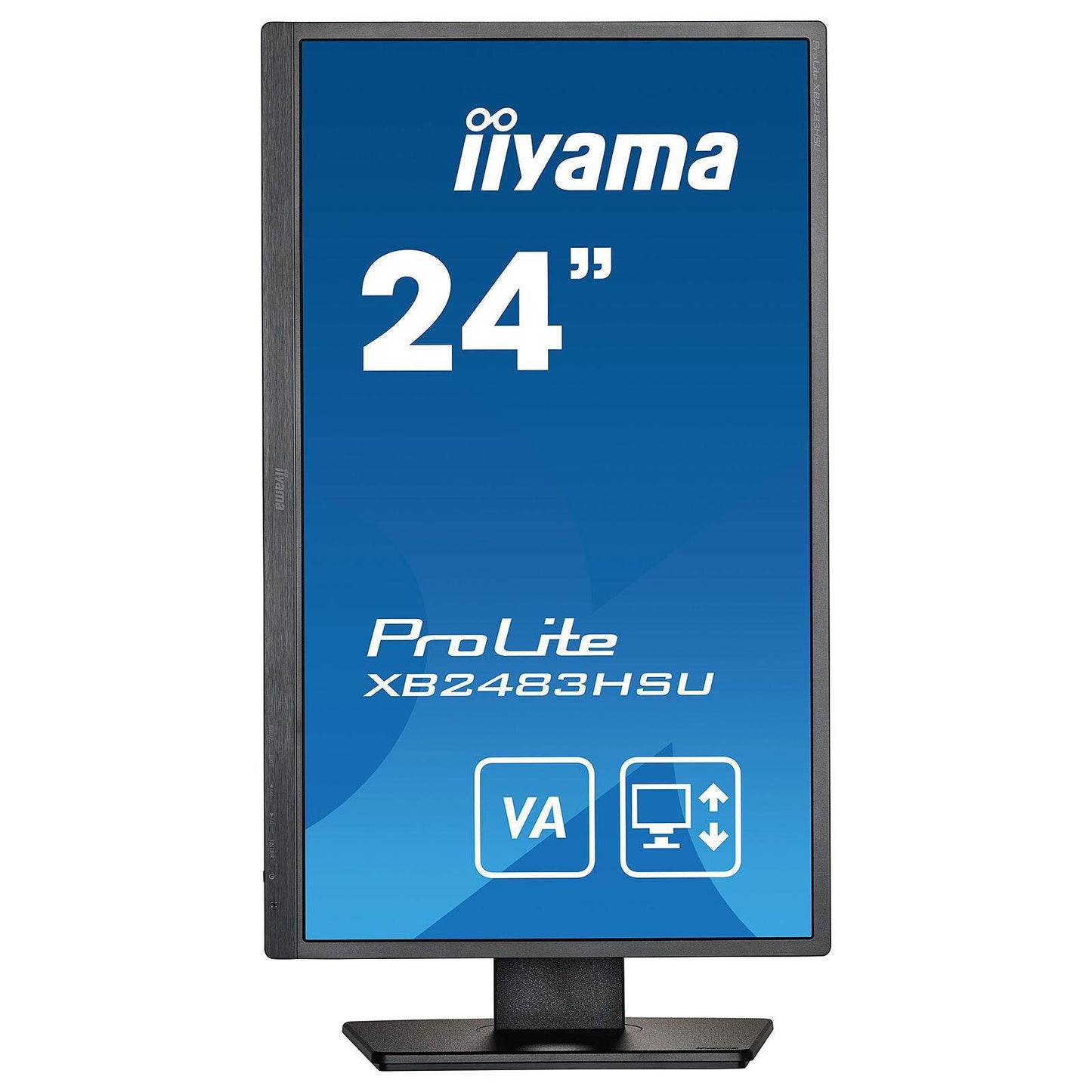 IIYAMA XB2483HSU PC MONITOR 24" LED FHD 1920X1080 DP HDMI VGA PORT 4 M/S 250 CD/M? OFFICE, CCTV, GAMING, HOME     -  GOOD REFURBISHED