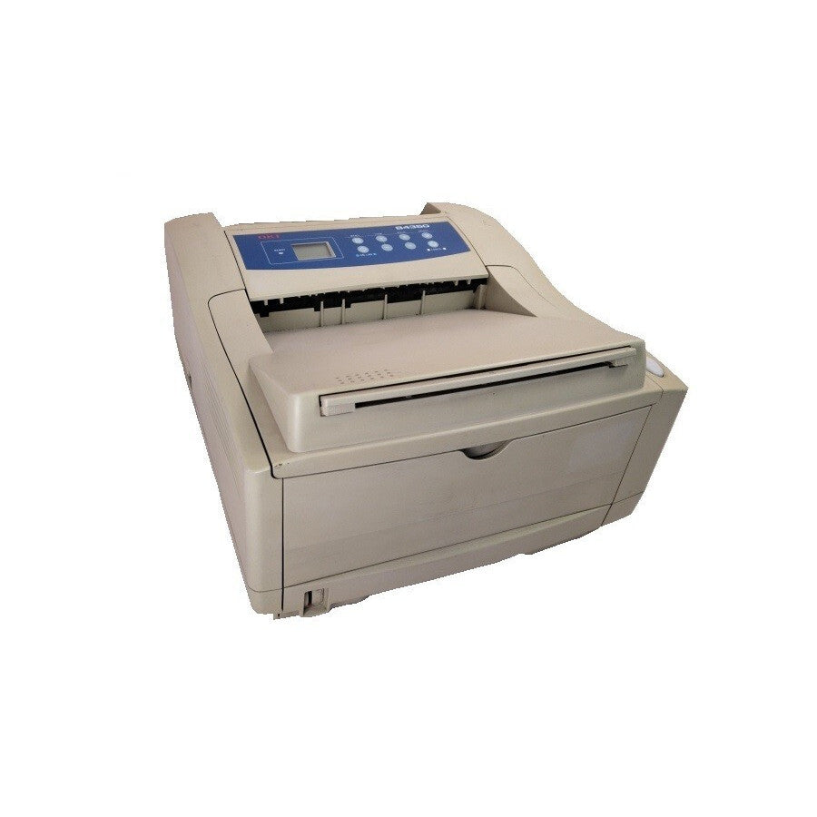 OKI B4350 USB PARALLEL FAST 22PPM COMPACT DESKTOP A4 MONO LASER PRINTER 01145301   -    GOOD - REFURBISHED