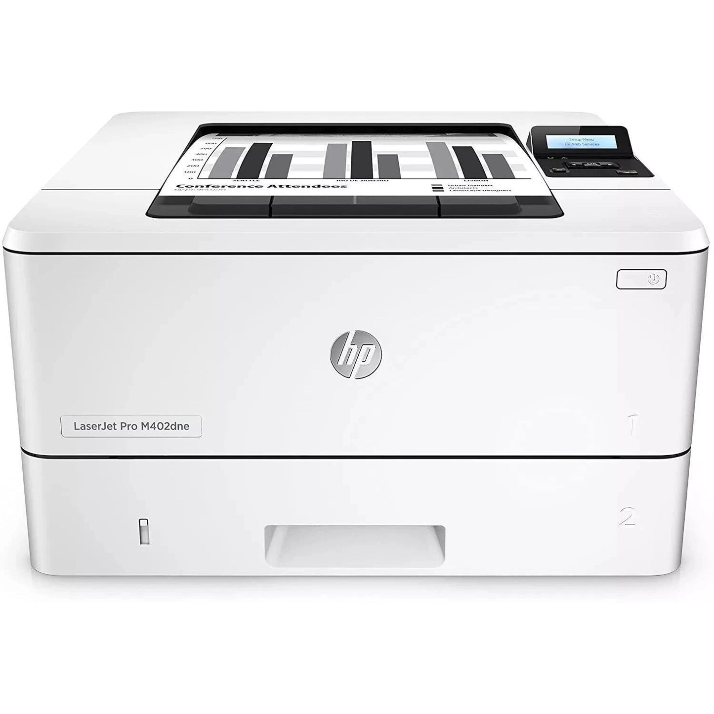 HP Laserjet Pro M402DNE DUPLEX NETWORK COMPACT FAST A4 Mono SFP Printer C5J91A    -   GOOD - REFURBISHED
