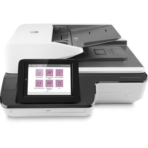 HP SCANJET ENTERPRISE FLOW N9120 FLATBED ADF 600 DPI 120PPM 200-SHEET ADF USB SCANNER   -   GOOD - REFURBISHED