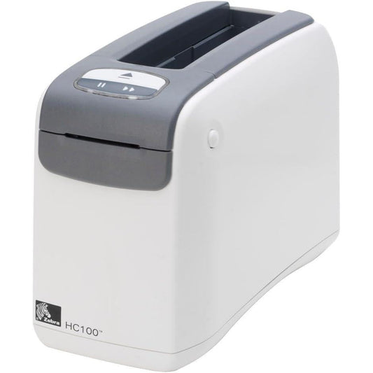 Zebra HC100 Thermal Wristband Wireless Monochrome Printer 300DPI Serial USB