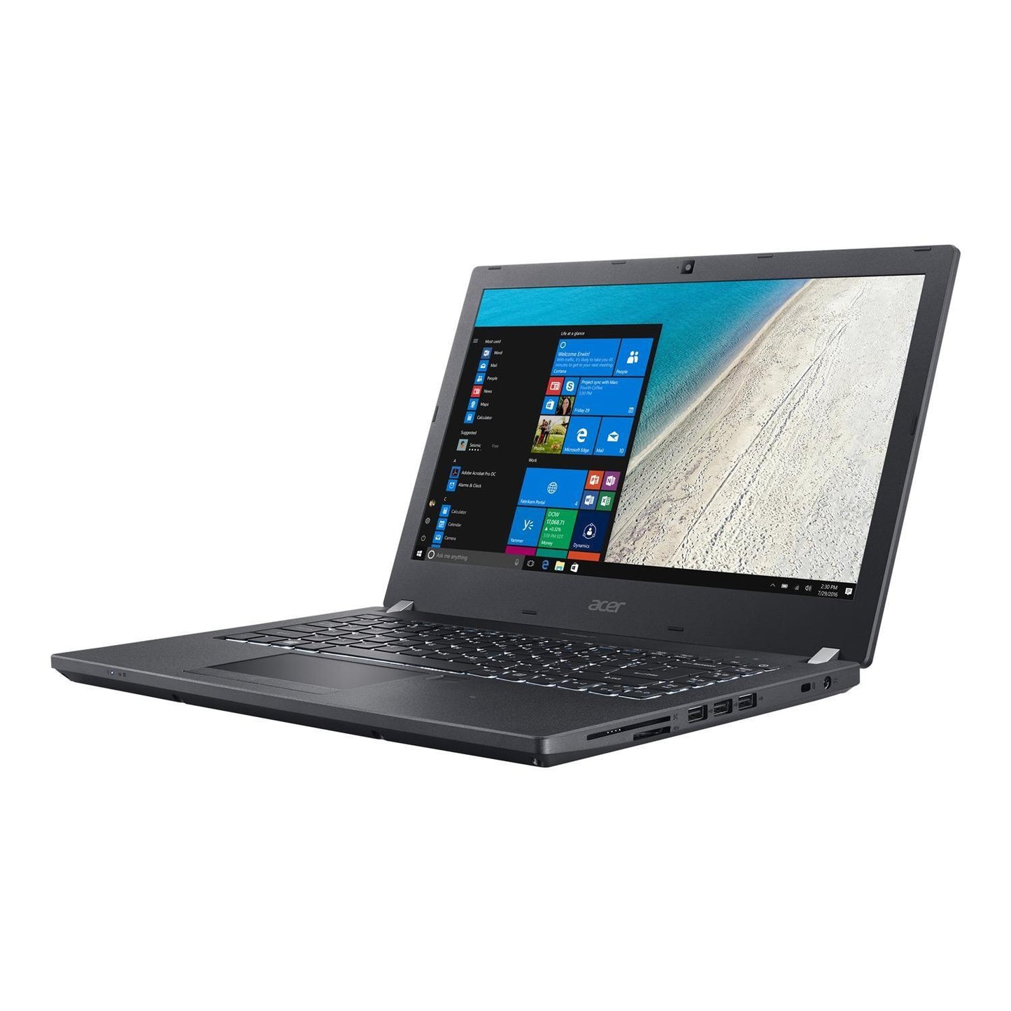 Acer Travelmate P449-G3 Windows 11 Laptop 14" Intel Core I5 8GB RAM 128GB SSD HD Webcam, BT, Wifi - Very Good - Refurbished