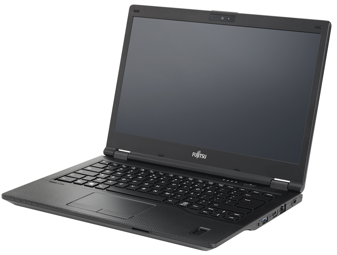 Fujitsu LifeBook E548 Windows 11 Laptop Intel i5 8GB RAM 128GB SSD 15" HD Webcam WiFi BT Colour Black- Very Good - Refurbished