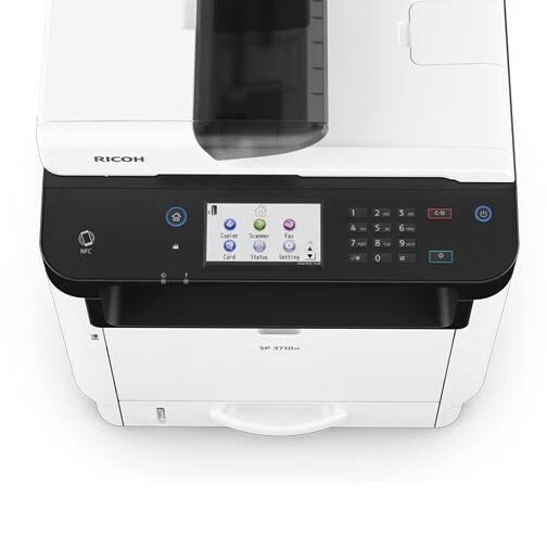 RICOH SP 3710SF DUPLEX NETWORK USB AIO FAST 30PPM A4 MONO LASER PRINTER COPIER    -   VERY GOOD - REFURBISHED