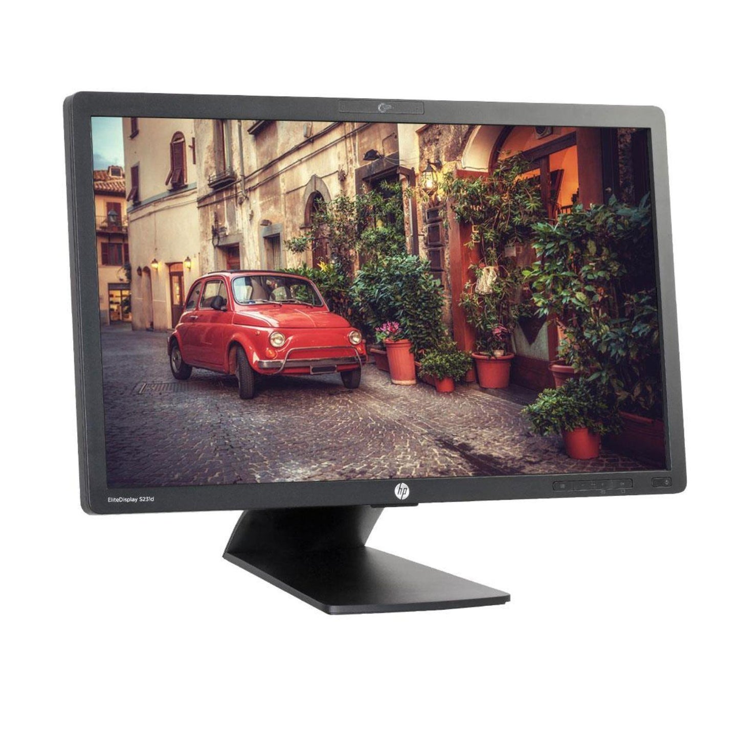 HP S231D 23" FHD 1920X1080 IPS LED BACKLIT MONITOR DISPLAY PORT VGA / NO STAND  -  GOOD  REFURBISHED