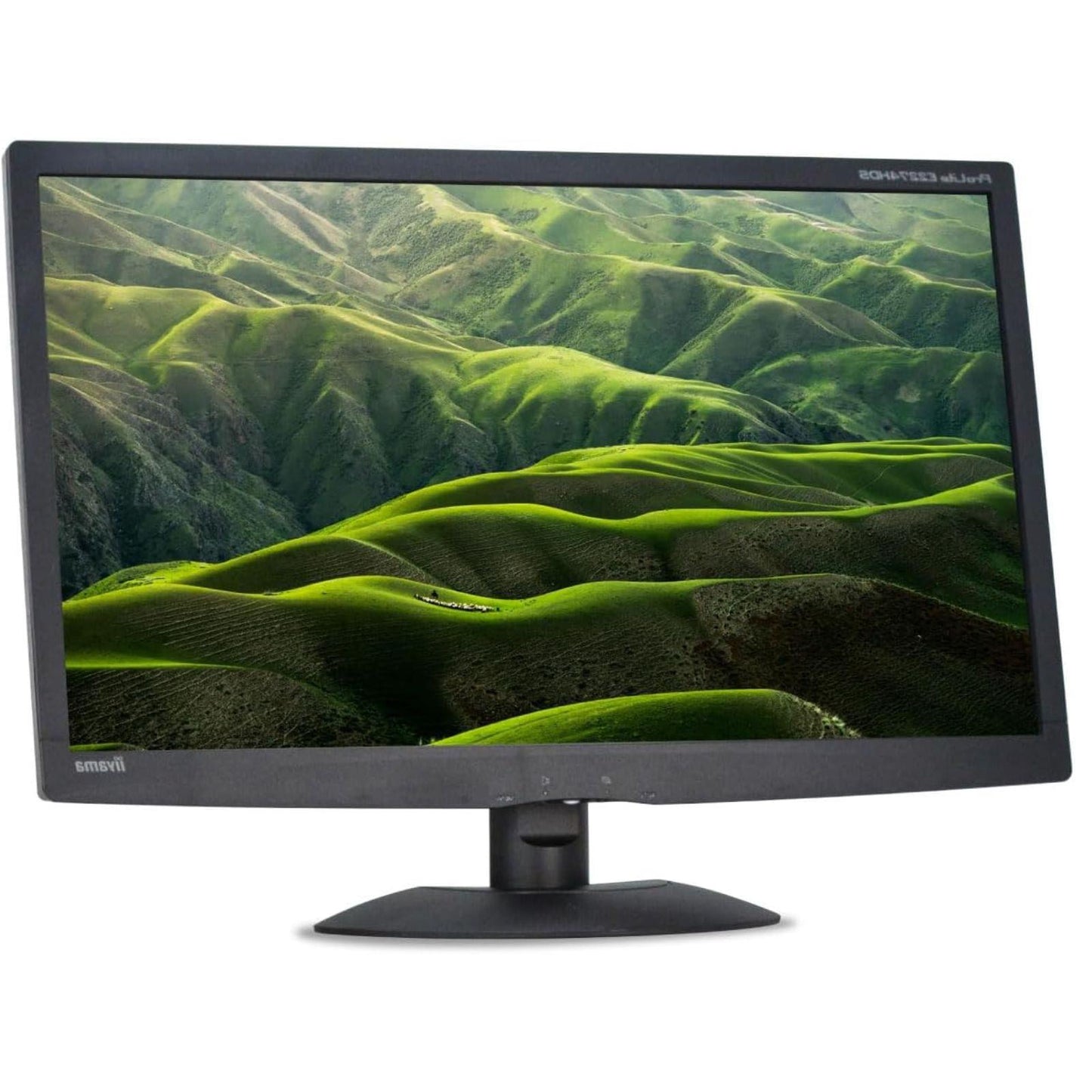 IIYAMA E2274HDS PC MONITOR 22" LED FHD 1920X1080 VGA DVI HDMI PORT 2 M/S OFFICE, CCTV, GAMING, HOME, MONITOR   -   GOOD REFURBISHED
