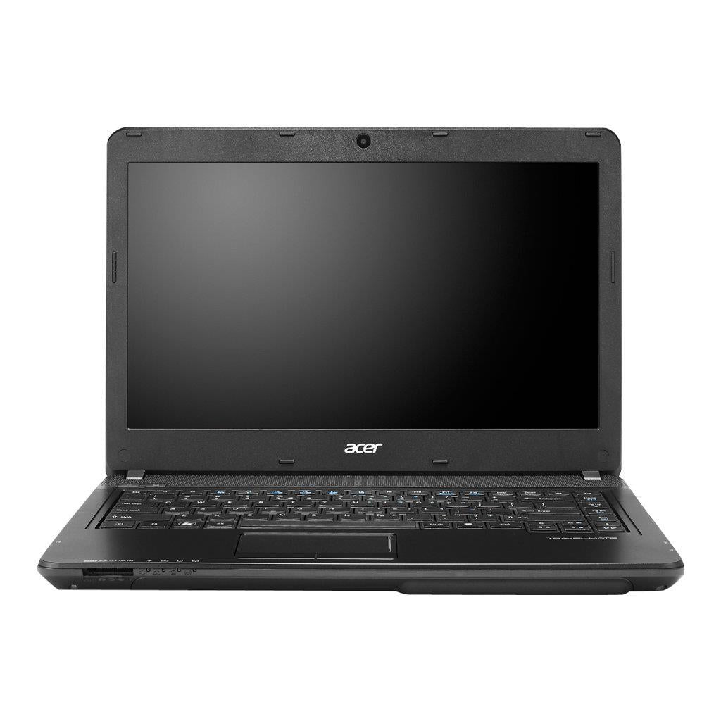 Acer TravelMate 8573 Windows 11 Laptop Intel i3 500GB Storage 15" HD Webcam DVD Wifi BT Colour Black- Very Good - Refurbished