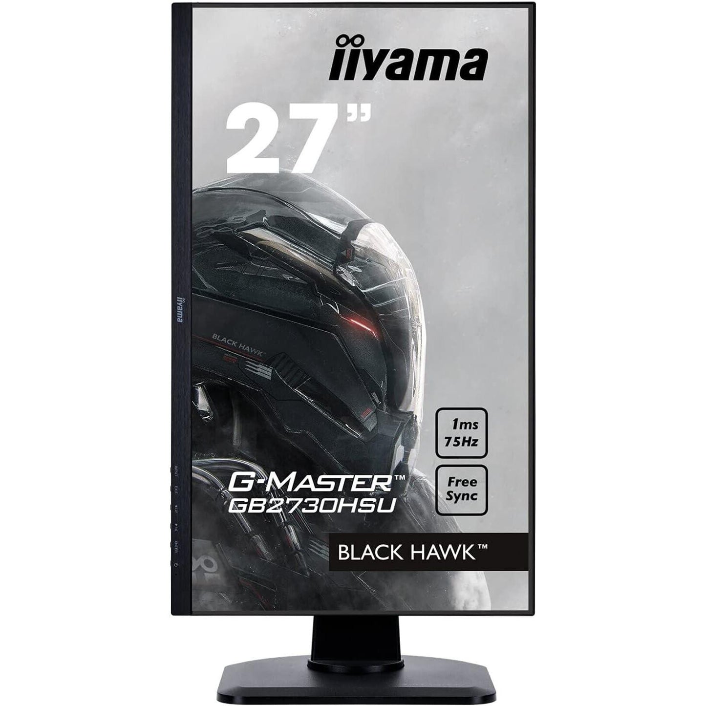 IIYAMA GB2730HSU PC MONITOR 27" LED FHD 1920X1080 HDMI VGA DP PORT 1 M/S OFFICE, CCTV, GAMING, HOME