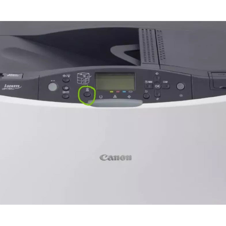 CANON I-SENSYS LBP7780CX DUPLEX NETWORK FAST A4 COLOR LASER PRINTER / 90% TONER   -   USED