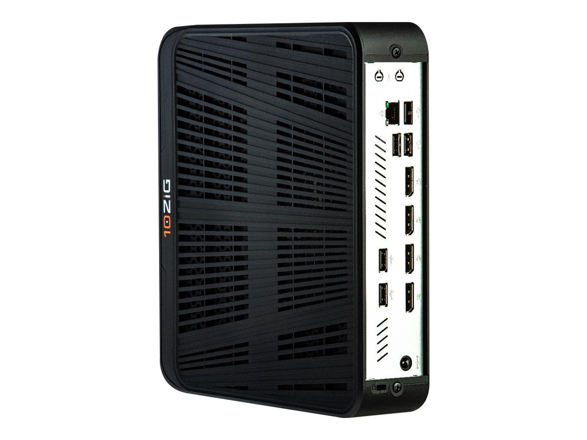 10Zig 6148v Tiny PC Windows 11 AMD Ryzen V1202B 8GB RAM 128GB SSD + 8GB(On-Board) 4x DisplayPort USB C USB 3.0 -  Good Refurbished