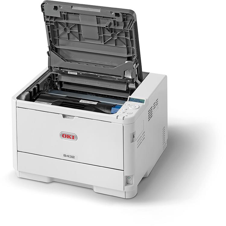 OKI B432DN MONOCHROME LASER PRINTER 42PPM DUPLEX USB/ETHERNET A4