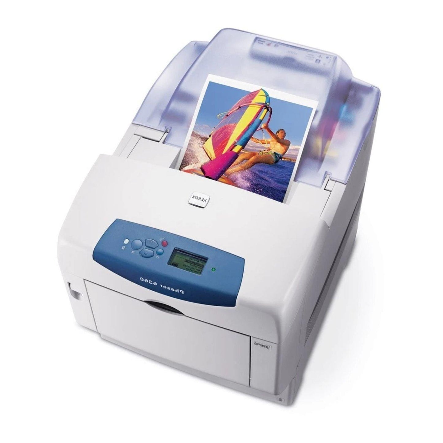 XEROX PHASER 6360DN A4 DUPLEX NETWORK 1200DPI 40PPM FAST COLOUR LASER PRINTER   -    GOOD - REFURBISHED