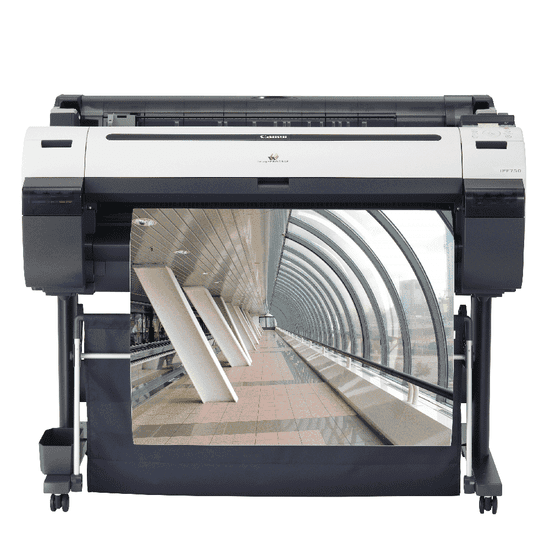 CANON IPF750 IMAGEPROGRAF 36" WIDE PRINTER A0 A1 USB ETHERNET 2400DPI PLOTTER     -    VERY GOOD - REFURBISHED
