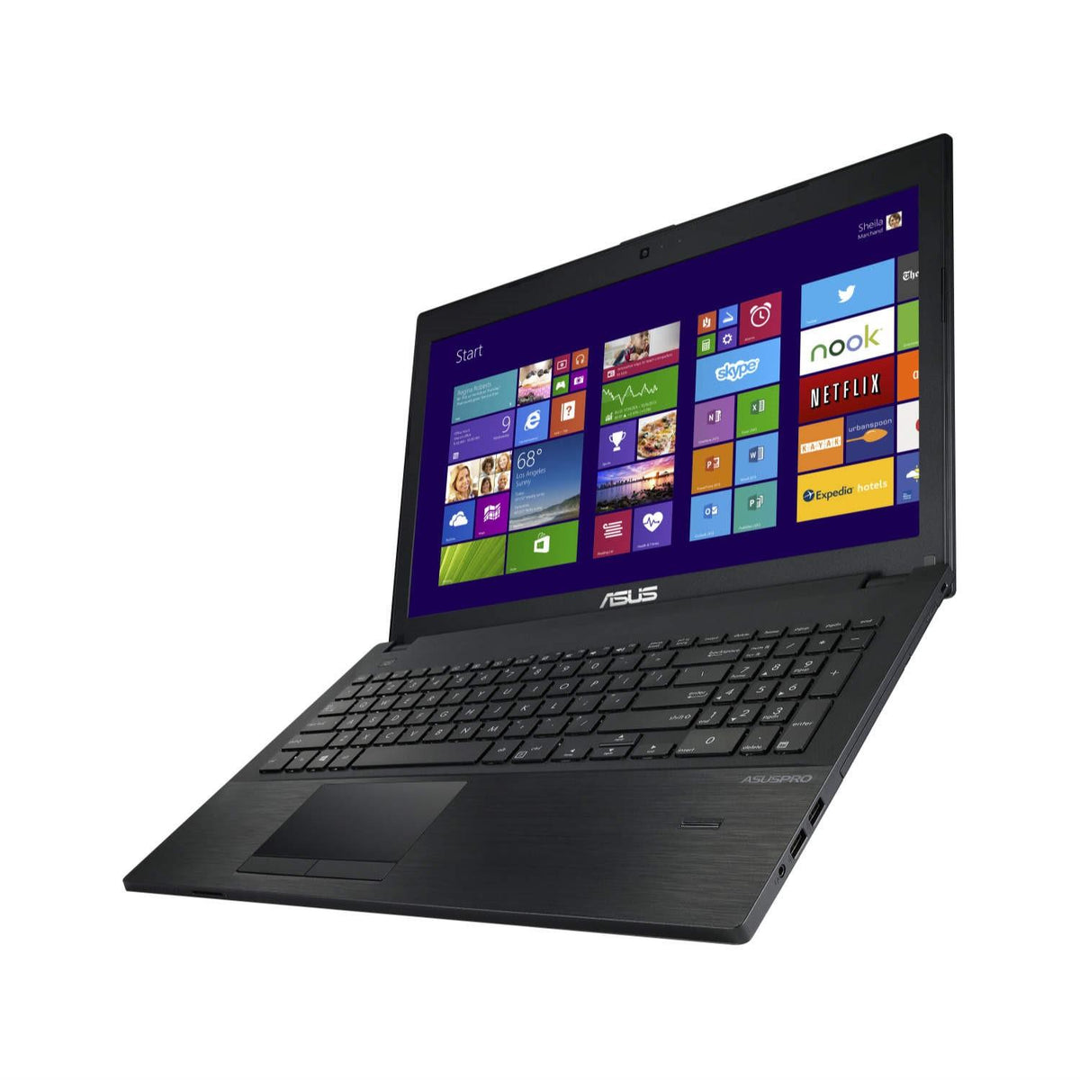 Asus PU551LA Windows 11 Laptop Intel i7 8GB RAM 256GB SSD 15" HD Webcam DVD WiFi BT  - Very Good Refurbished
