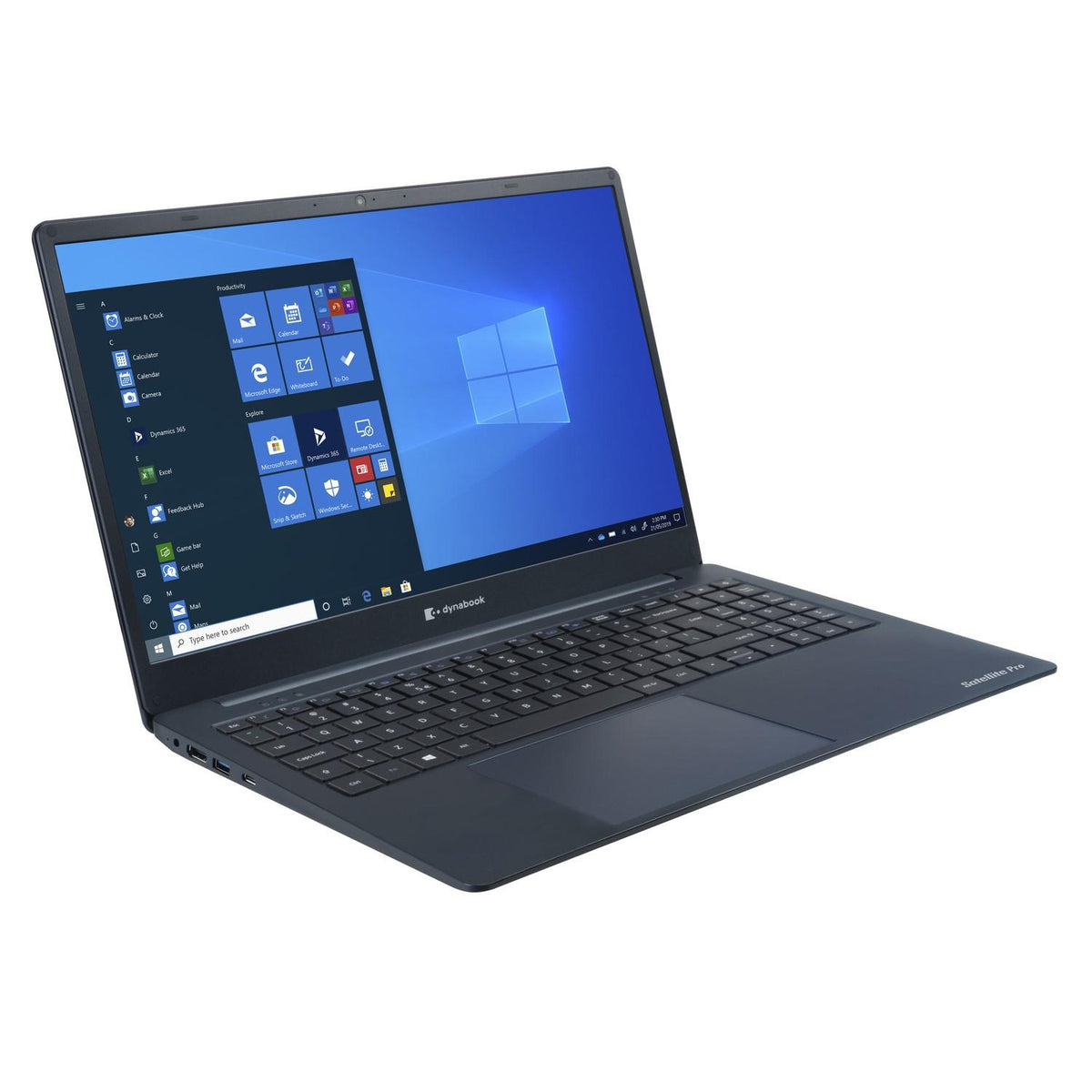 Dynabook Satellite Pro C50-E-10D Windows 11 Laptop i3 8GB RAM 256GB SSD 15" HD Webcam BT WiFi - Very Good - Refurbished