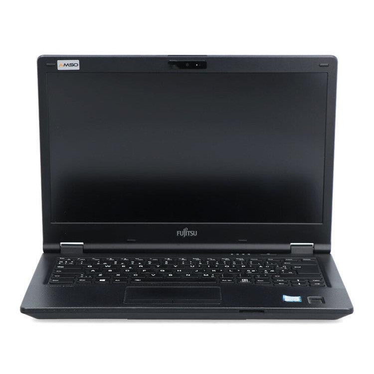 Fujitsu LifeBook E548 Windows 11 Laptop Intel i5 8GB RAM 128GB SSD 15" HD Webcam WiFi BT Colour Black- Very Good - Refurbished